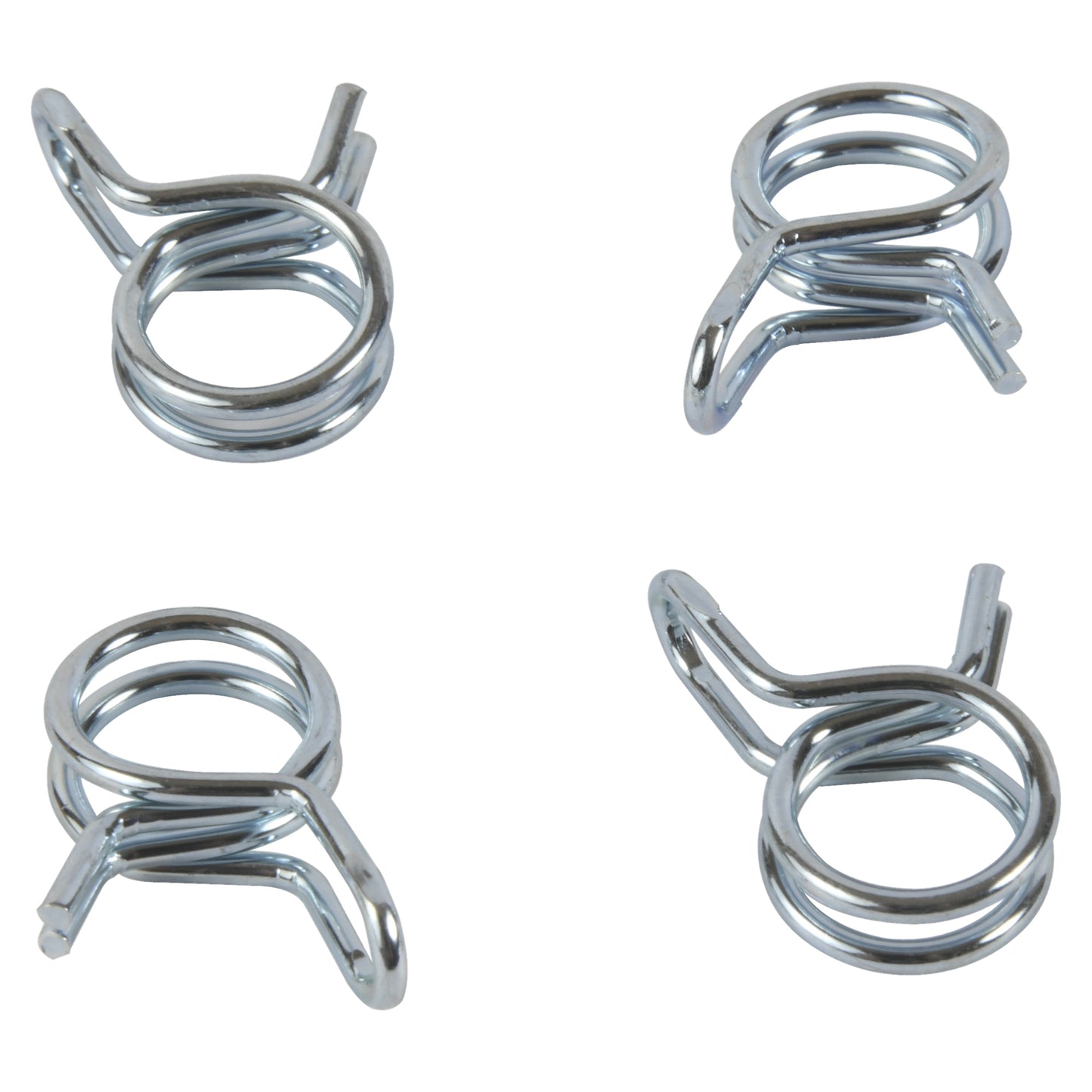 All Balls Hose Clamp Refill Kit 4-Pack showing durable, reliable replacement clamps for hoses on a white background.