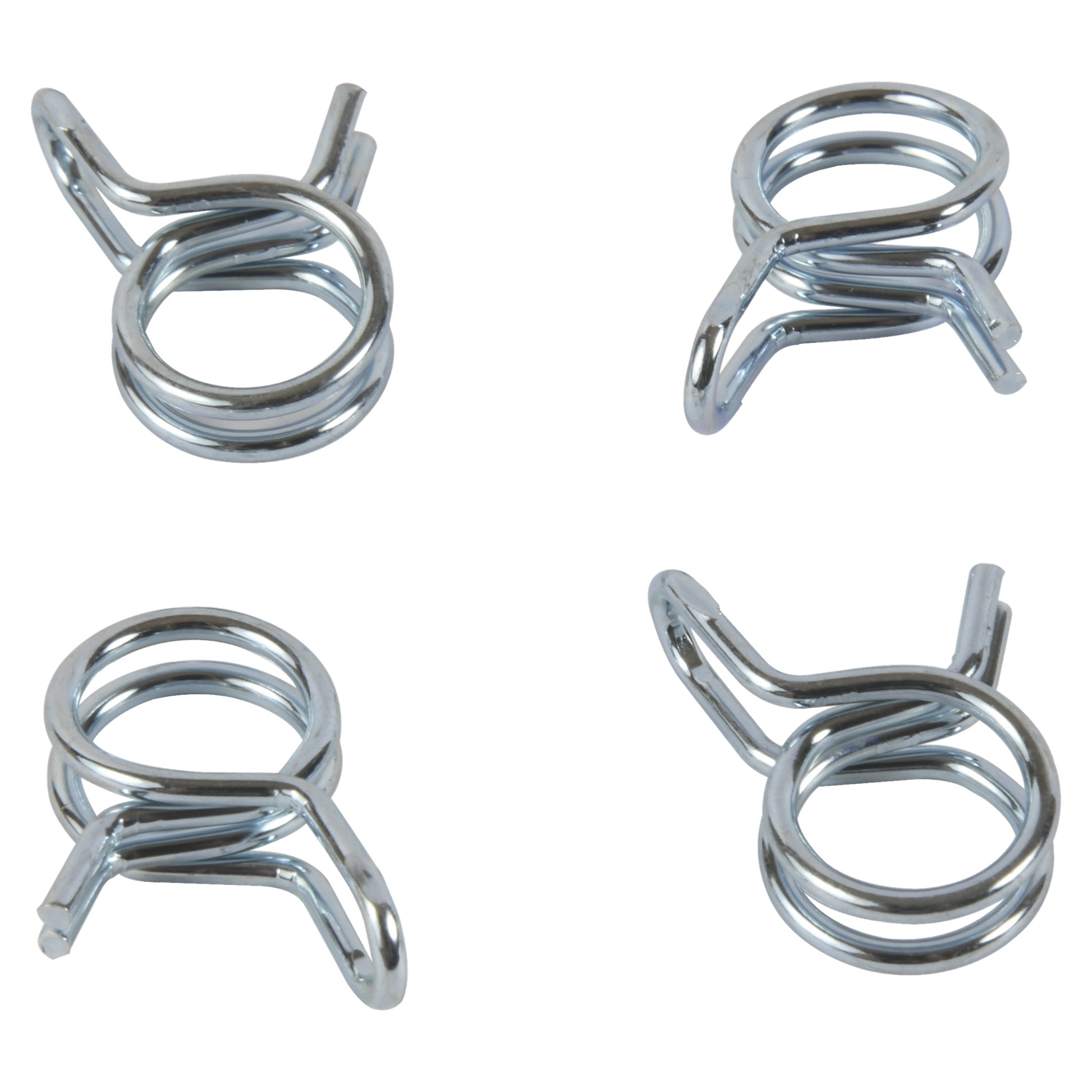 All Balls Hose Clamp Refill Kit 4-Pack showing durable, reliable replacement clamps for hoses on a white background.