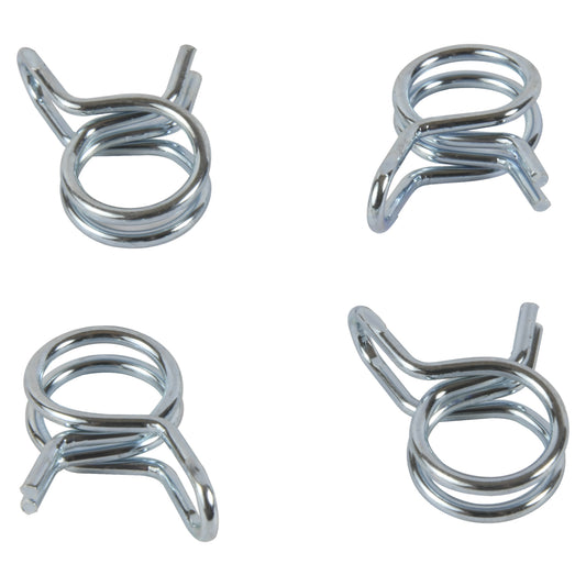 All Balls Hose Clamp Refill Kit 4-Pack showing durable, reliable replacement clamps for hoses on a white background.