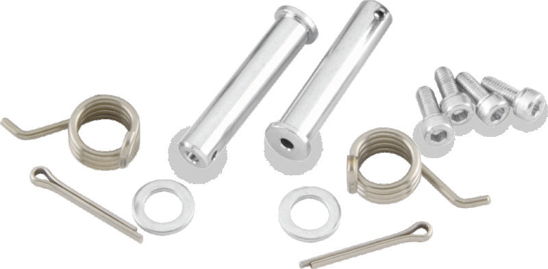 ProTaper Suzuki and Yamaha motorcycle footpeg hardware kit for 1997-2026 models, including mounting brackets and bolts.