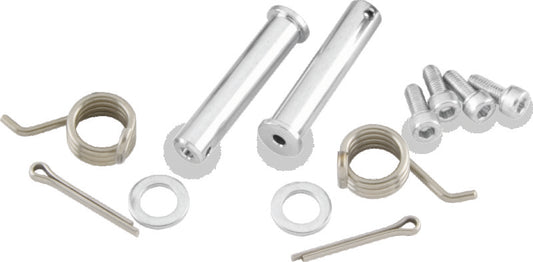 ProTaper Suzuki and Yamaha motorcycle footpeg hardware kit for 1997-2026 models, including mounting brackets and bolts.