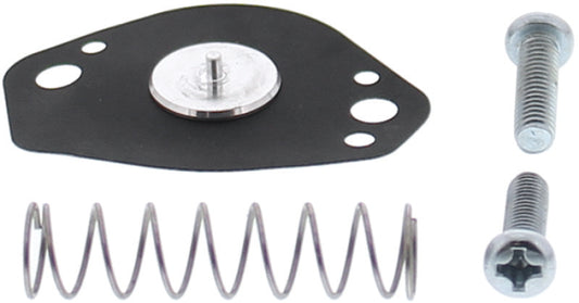 QuadBoss air cut-off valve kit for Suzuki LT-Z250 and GZ250 motorcycles, includes parts for easy installation and improved airflow.