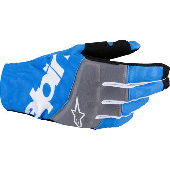 ALPINESTARS Techstar MX Gloves - Black/Blue - Medium  3560125-17-M - Howling Moto