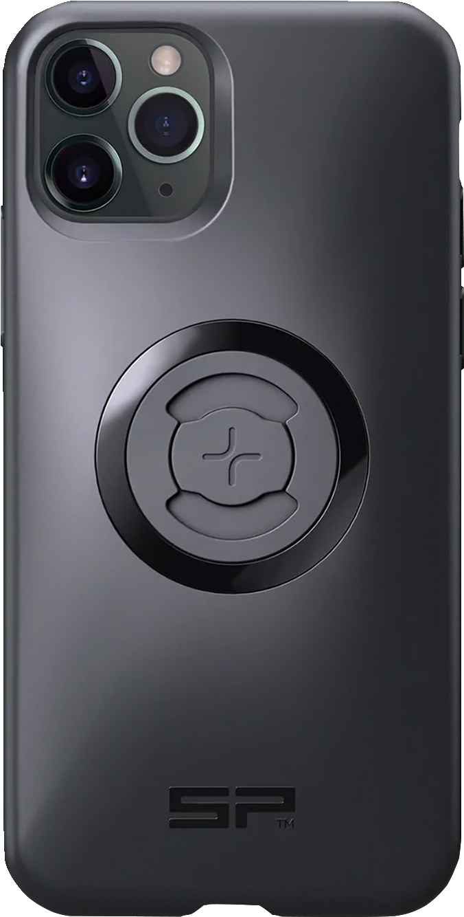 SP CONNECT SPC+ phone case for iPhone 11 Pro, XS, and X featuring durable design and precise cutouts.