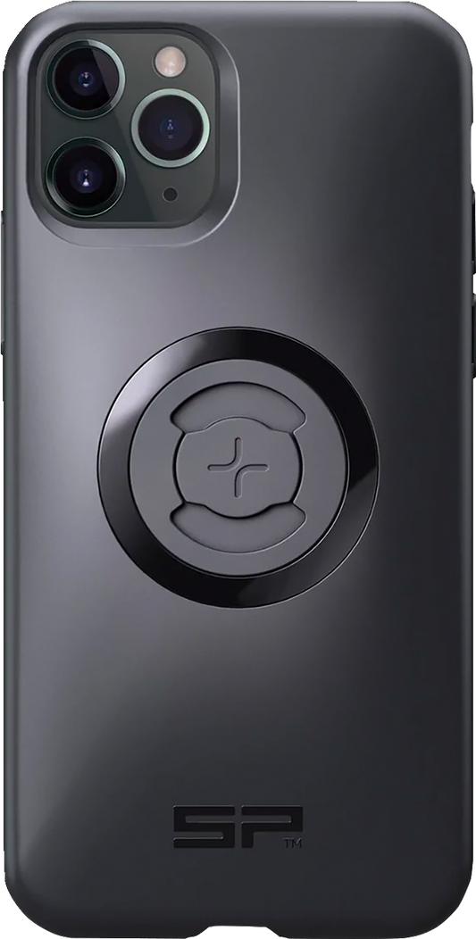 SP CONNECT SPC+ phone case for iPhone 11 Pro, XS, and X featuring durable design and precise cutouts.