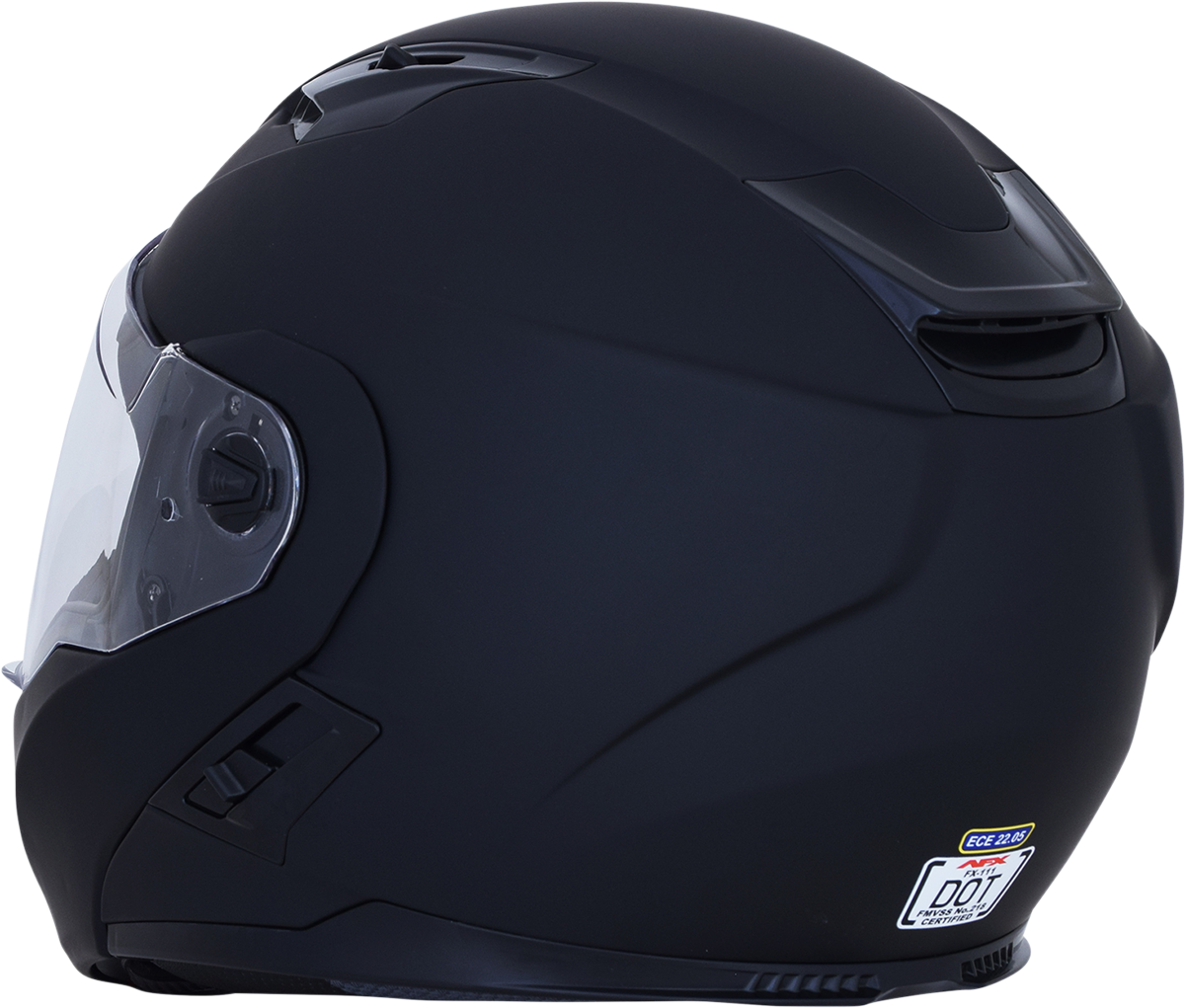 Bill's Exhausts AFX FX-111 helmet in matte black, 2XL size, featuring a sleek, full-face motorcycle helmet design.