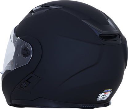 Bill's Exhausts AFX FX-111 helmet in matte black, 2XL size, featuring a sleek, full-face motorcycle helmet design.