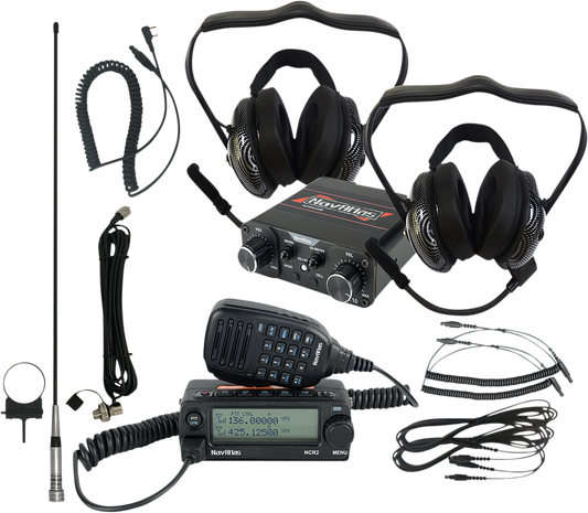 Bill's Exhausts NAVATLAS Intercom/Radio Kit NIRBH2 engine component with intercom and radio features for motorcycle communication.