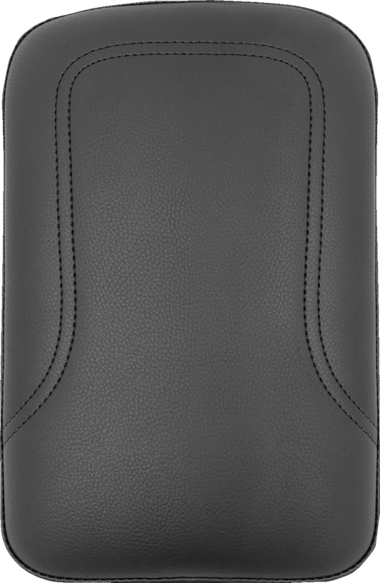 Black SADDLEMEN Renegade Pillion seat for touring motorcycles, XL size, designed for comfortable passenger riding.