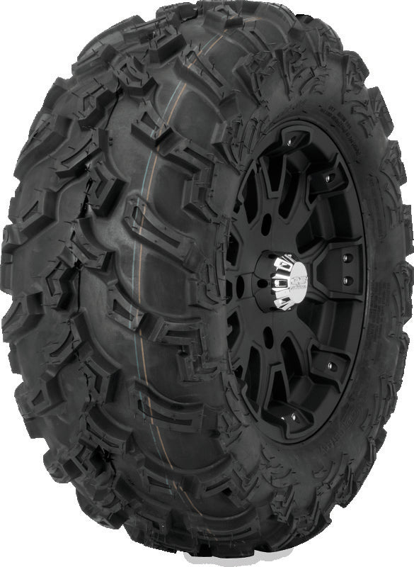 QuadBoss QBT447 utility tire for ATV and UTV, 26x11-14 size, 6-ply off-road performance tire with rugged tread design