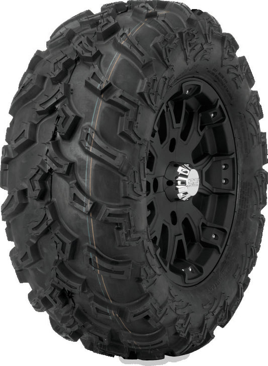 QuadBoss QBT447 utility tire for ATV and UTV, 26x11-14 size, 6-ply off-road performance tire with rugged tread design