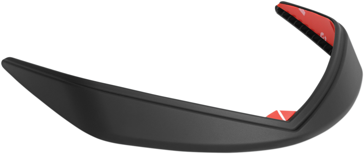 Bill's Exhausts SHOW CHROME black Fender Tip Accent for engine front, designed for stylish vehicle enhancement.