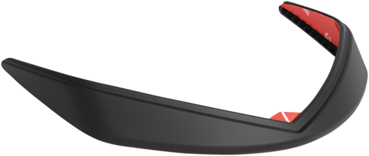 Bill's Exhausts SHOW CHROME black Fender Tip Accent for engine front, designed for stylish vehicle enhancement.