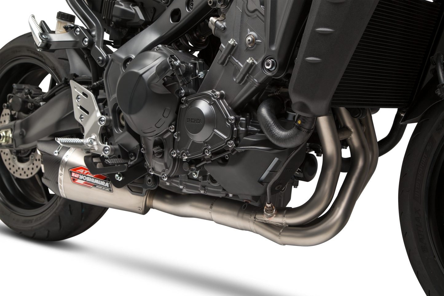 YOSHIMURA, Yoshimura 13992AP521 Exhaust Race AT2 Full System SS/SS/CF for Yamaha