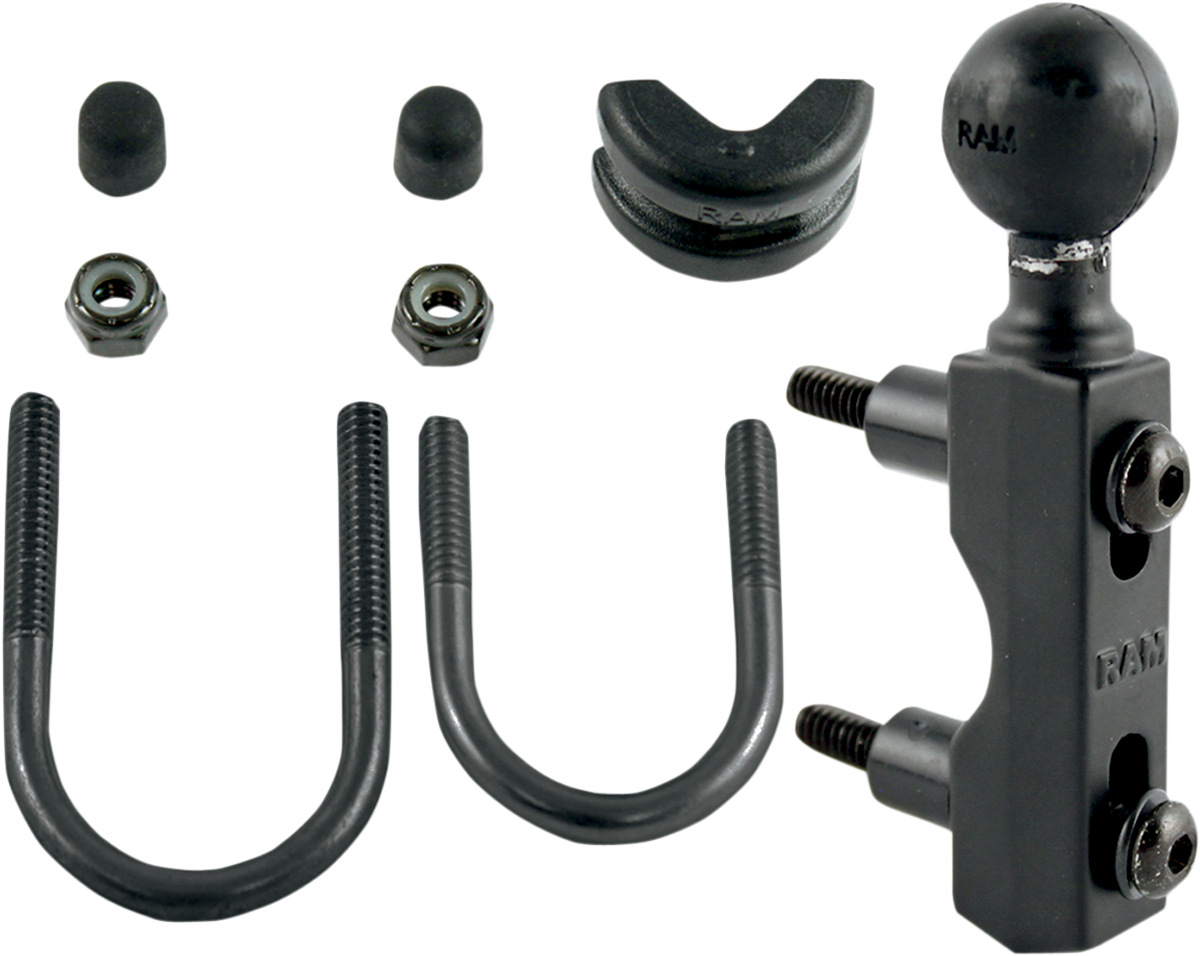 RAM MOUNTS Ball Mount - Handlebar/Brake/Clutch Base RAM-B-309-7 - Howling Moto