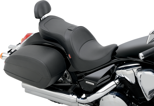 Z1R double bucket seat with backrest for VT1300 motorcycle, featuring a comfortable low-profile design and durable construction.