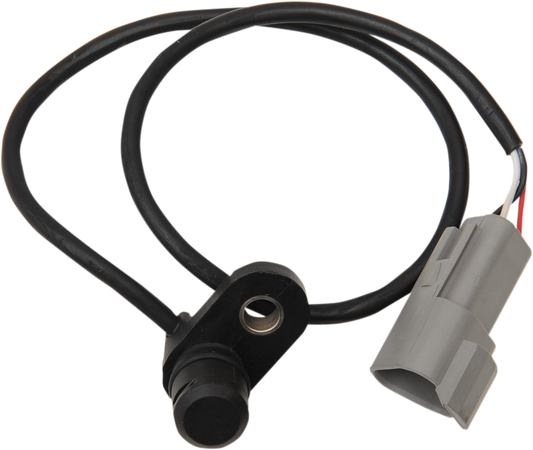 DRAG SPECIALTIES electronic speedometer sensor for motorcycles, showing the sensor component with wiring and connector.