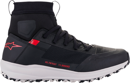 ALPINESTARS Speedforce Shoes - Black/White/Red - US 12 2654321-123-12 - Howling Moto