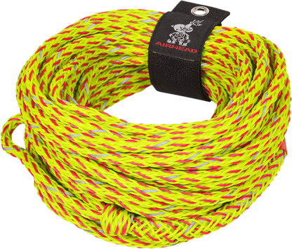 Bill's Exhausts AIRHEAD SPORTS GROUP reflective water rope for 2 riders, featuring bright safety reflectors and durable design.