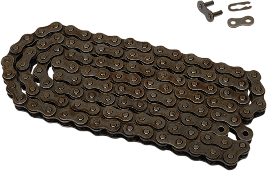 Parts Unlimited 520 drive chain with 120 links, durable motorcycle chain for reliable power transfer and performance.