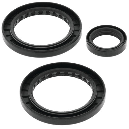 QuadBoss rear differential seal kit for Polaris ATV models, showing the set of seals and components in the image.
