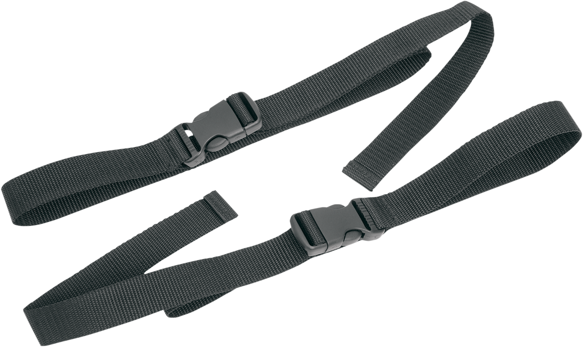 Bill's Exhausts SADDLEMEN Loop Strap Kit seat straps for motorcycle seats, shown in the image.