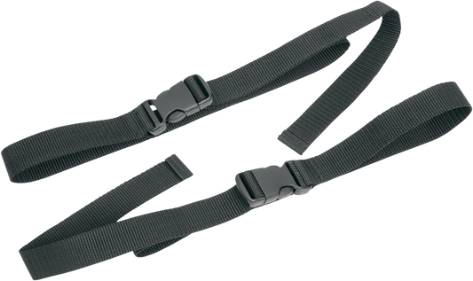 Bill's Exhausts SADDLEMEN Loop Strap Kit seat straps for motorcycle seats, shown in the image.