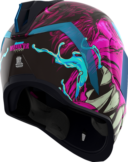 Pink ICON Airform™ helmet for men, MIPS® safety technology, size 2XL, featuring a sleek helmet design with adjustable straps.