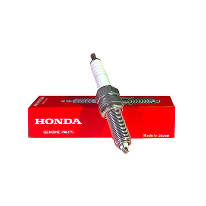 NGK CR8EH-9 spark plug for Honda, OEM part 5666, with metal shell and ceramic insulator, used in automotive engines.