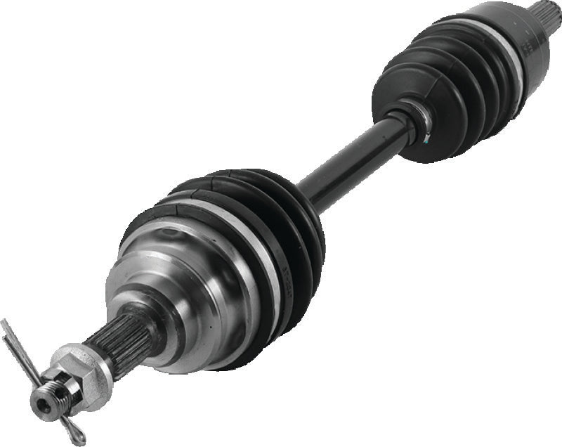 QuadBoss front left replacement axle for Honda TRX500FA FourTrax Foreman Rubicon 2005-2007, showing the axle shaft and joint.