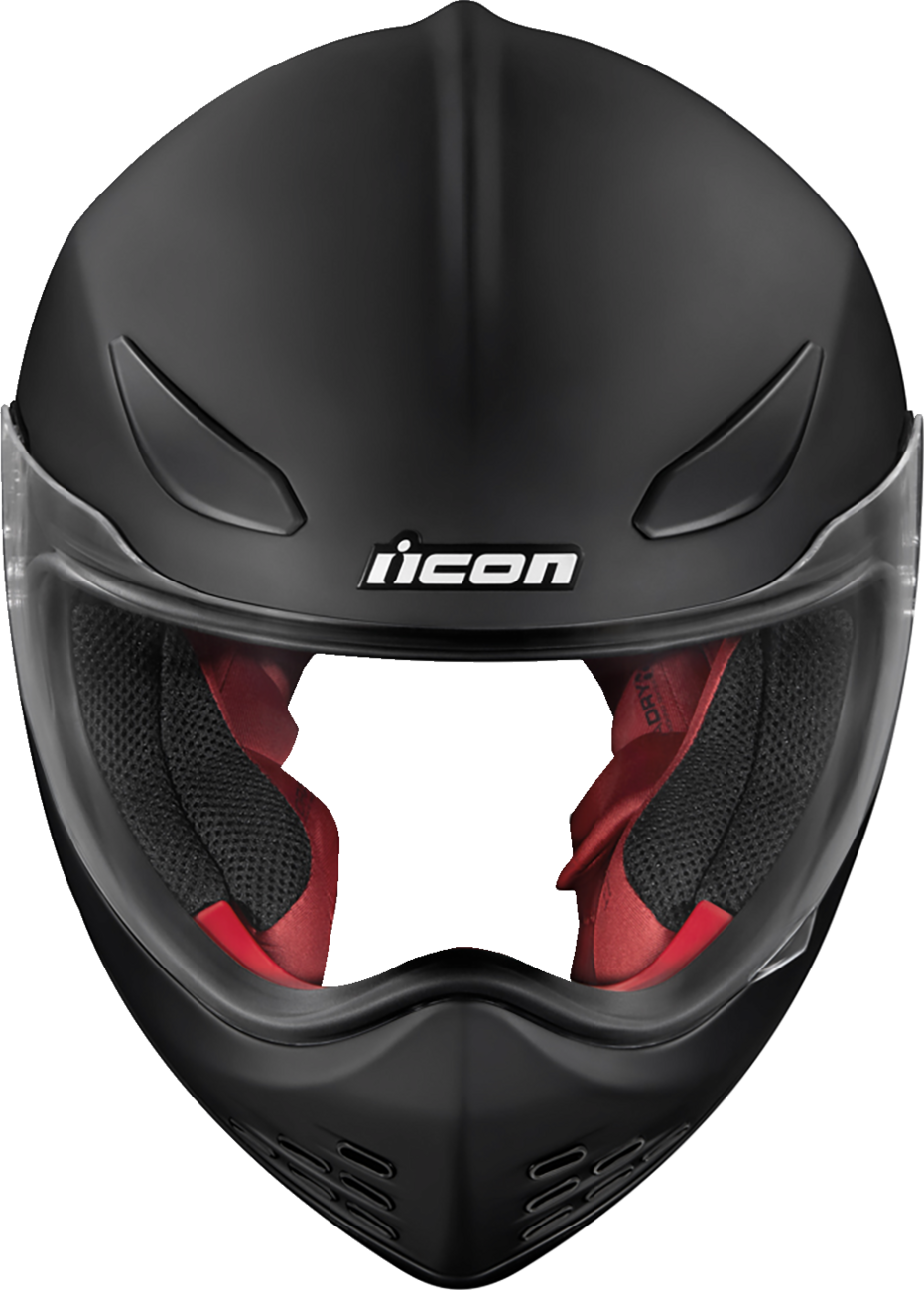 Bill's Exhausts ICON Domain™ helmet in rubatone finish, medium size, featuring sleek, aerodynamic design and safety features.