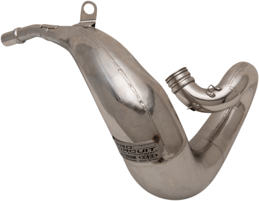 Pro Circuit Platinum Pipe 0852030 for enhanced motorcycle performance and durability, shown in the product image.
