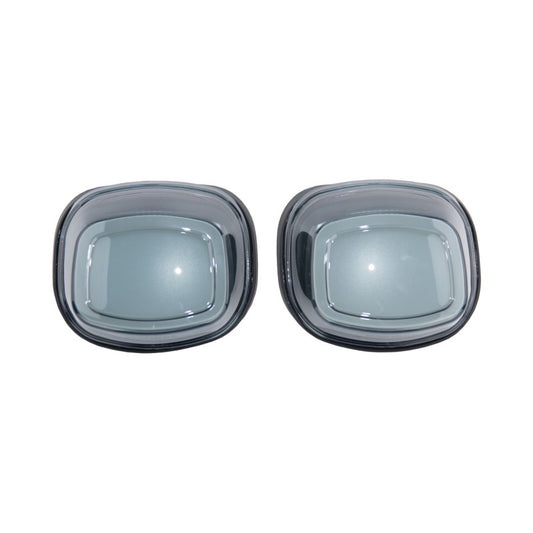 Kuryakyn Tracer LED Taillights for Harley-Davidson Tri Glide 2009+ with smoke lens, showcasing sleek motorcycle rear lighting
