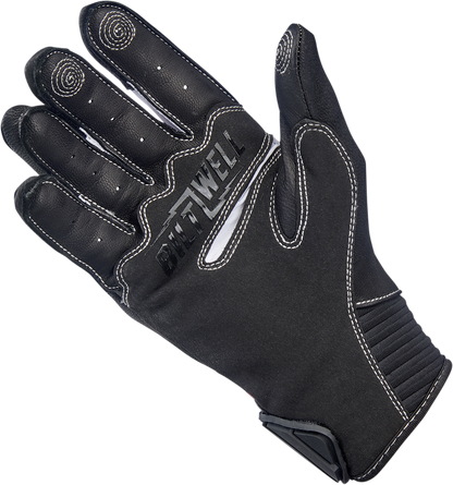 Red BILTWell Bridgeport Gloves for small hands, featuring durable leather construction and secure wrist closures.