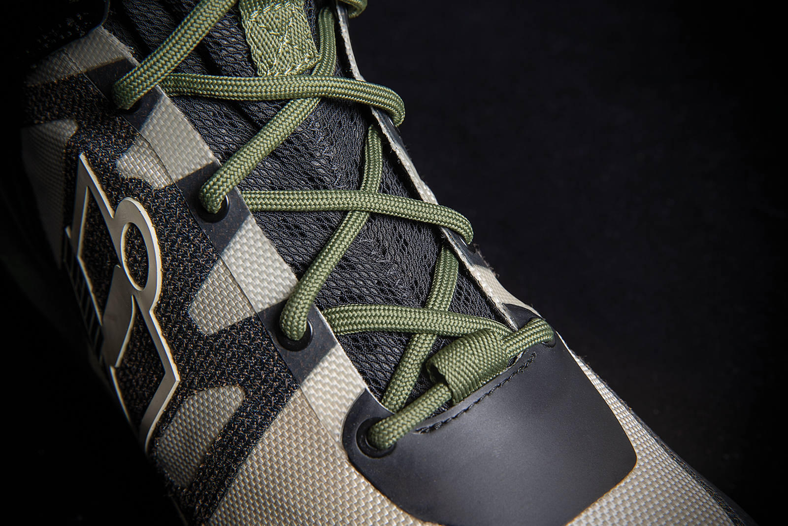 Green ICON Hooligan Shoes by Bill's Exhausts, size 10, stylish sneakers with detailed design showcasing the product.