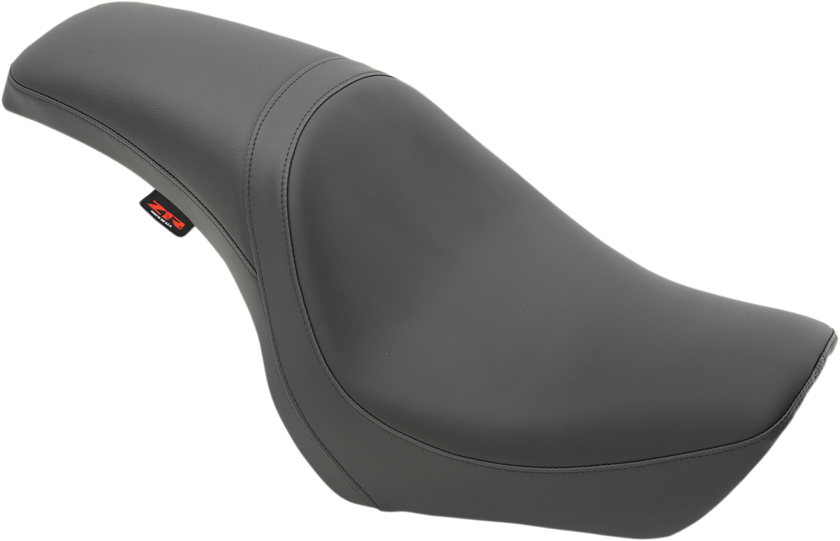 Z1R Predator seat for Kawasaki VN1500 motorcycle, smooth black seat with ergonomic design and durable construction.