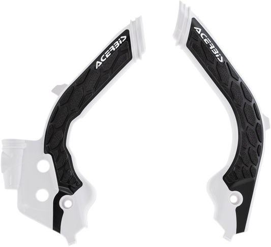 ACERBIS X-Grip Frame Guards - White/Black 2733451035 - Howling Moto