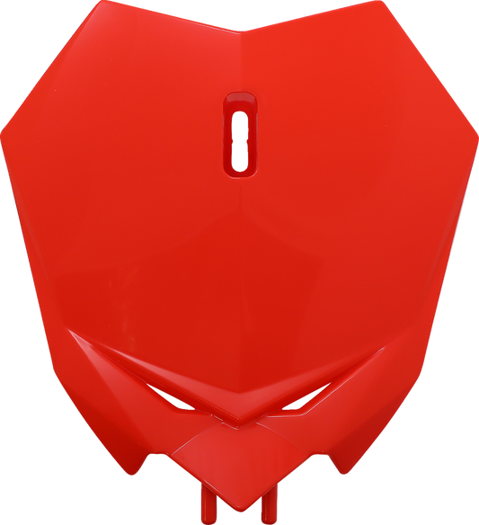 ACERBIS Front Number Plate - Red 2936330004 - Howling Moto