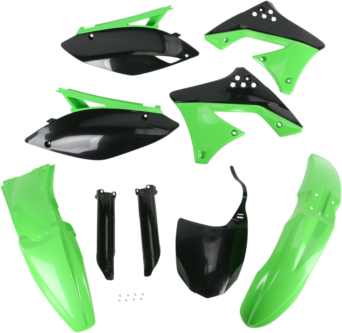 ACERBIS Full Replacement Body Kit - OEM Green/Black 2198050145 - Howling Moto