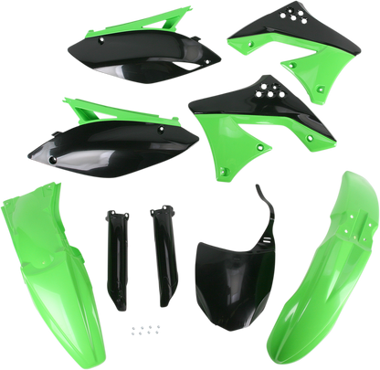 ACERBIS Full Replacement Body Kit - OEM Green/Black 2198050145 - Howling Moto