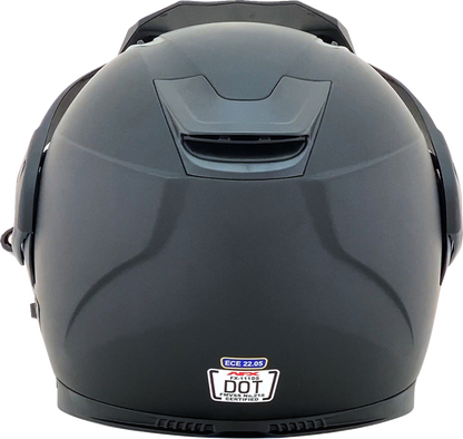 Bill's Exhausts AFX FX-111DS snow helmet in matte black, electric style, size 2XL with a sleek, full-face design.