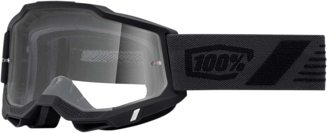 100% Accuri 2 Goggles - Scranton - Clear 50013-00018 - Howling Moto