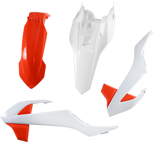 Acerbis OEM standard replacement body kit for motorcycles, featuring body panels and components in a natural, assembled view.