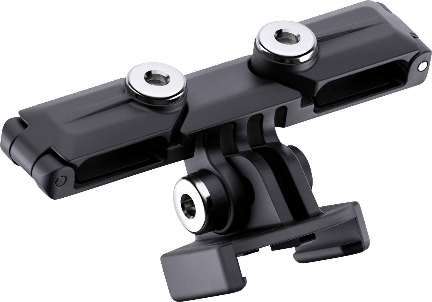 Bill's Exhausts SP CONNECT Saddle Case Set for phones, black waterproof saddle bag with secure mounting and protective features.