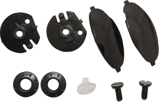 Bill's Exhausts AFX FX-37X helmet visor screw kit with small screws and hardware for secure visor attachment.