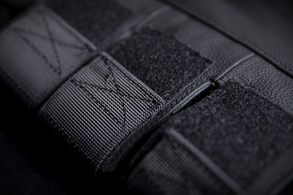 Black ICON Regulator™ D3O® vest in 4XL size with protective panels, designed for safety and comfort.