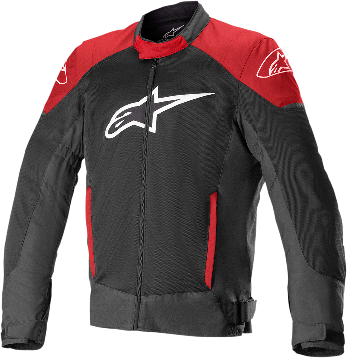 Alpinestars T SP X Superair motorcycle jacket in black and red, size small, featuring protective design and sporty style.
