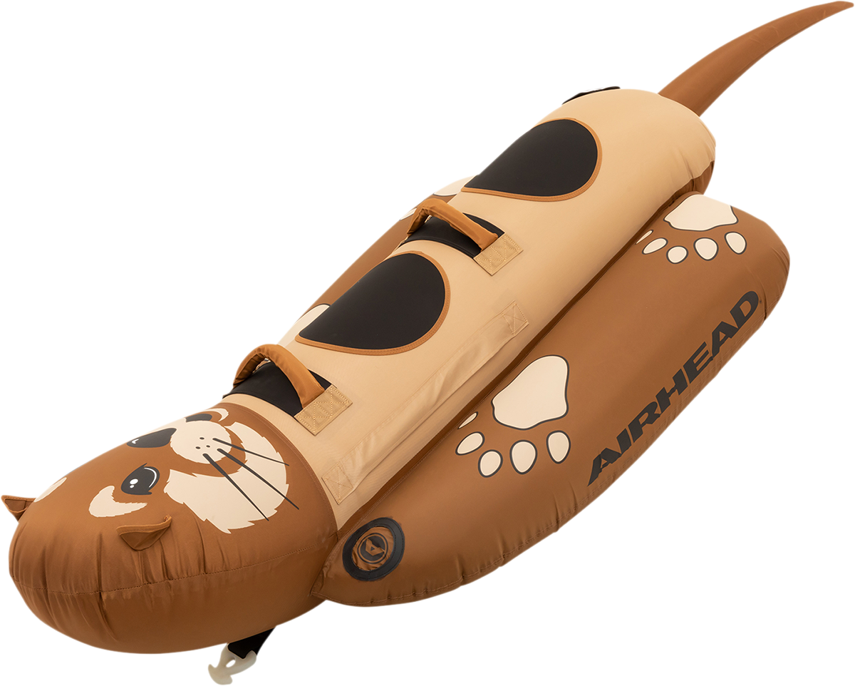 Airhead Sports Group Otter riding tube on water, towable water toy, inflatable boat accessory by Bill's Exhausts