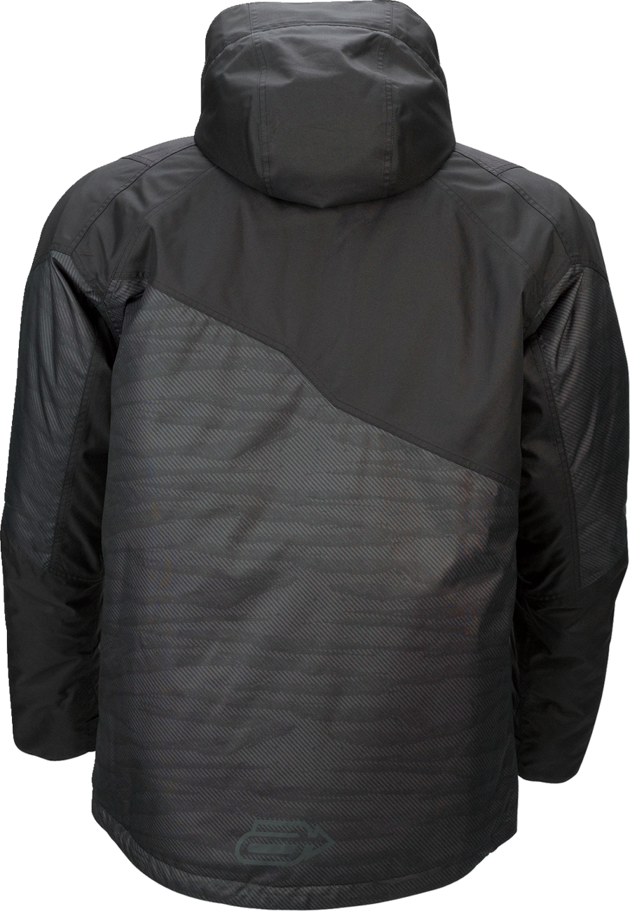 Bill's Exhausts ARCTIVA Pivot 5 Hooded Jacket in black, size 3XL, featuring a lightweight, waterproof design with a hood.
