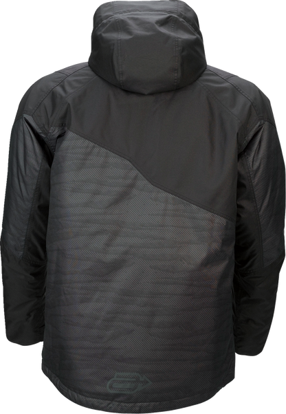 Bill's Exhausts ARCTIVA Pivot 5 Hooded Jacket in black, size 3XL, featuring a lightweight, waterproof design with a hood.